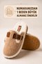 Women's Buckle Plush House Slippers |   Warm and Comfortable Winter Slippers with Fur Inside, Home Shoes - 2