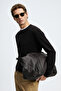 Mason Men's Long Sleeve T-Shirt Black - 5