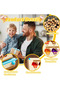 Magnetic Color and Number Maze,Montessori Counting Matching Toys,Wooden Color Matching Learning Counting Puzzle Board for Toddlers and Kids Boys Girls Preschoolers 3 4 5 Years Old - 2