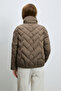 Desert Duck Down Women's Coat Sand - 8