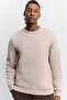 Men's Stone Crew Neck Injection Printed 3 Thread Raised Sweatshirt A62Y1291 - 5
