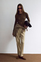 Marte Women's T-Shirt Light Brown - 6