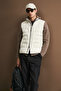 Sunlight Goose Feather Men's Inflatable Coat Stone - 2