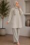 Shirt Collar Jacquard Tunic 21045