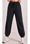 Women's Smoked Modal Fabric Silky Textured Sweatpants - 2