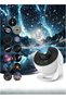 `13‑in‑1 Galaxy Star Projector Lamp with 12 Film Discs, LED Rotating Starry Night Light, Soothing Sleep Lamp for Kids, Bedroom, Party, Living Room Home Decor, White`