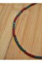 Czech crystal necklace - multicolor - - 2