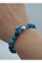 Blue Agate Bracelet - Multicolor -