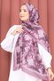 Premium Floral Patterned Shawl Series Dried Rose