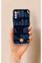 Reeder S19 Max Pro S Compatible Night Themed Bookshelf Patterned Silicone Case