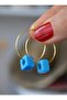 Earrings - Gold Color - - 2
