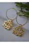 Earrings - Gold Color - - 3