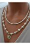 Necklace - Gold Color - - 3