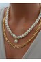 Necklace - Gold Color -