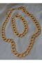 Jewelry set - gold color - - 2