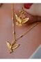 Jewelry set - gold color - - 5