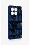 Poco X6 Pro Compatible Night-Themed Bookshelf Patterned Silicone Case - 3