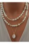 Necklace - Gold Color -