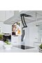Çetiner Group ®   360 Degree Rotatable Kitchen Desktop Phone Tablet Holder Adjustable Flexible Stand Metal - 4