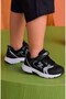 Daily Unisex Children's Sports Shoes with Velcro Rubber Laces Patterned Comfortable Light Sole Sneaker 180 - 5