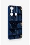 Infinix Hot 20I Compatible Night Theme Bookshelf Patterned Silicone Case - 3