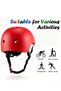 Kids Bike Helmet,Adjustable Toddler & Child Bicycle Helmet,Multi-Sport Safety Helmet for Kids Adult Youth,Lightweight for Scooter,Cycling,Skateboard Red - 5