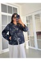 Ethnic Patterned Premium Denim Jacket - 2