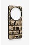 Xiaomi Mi 15 Ultra Compatible Vintage Black Cat Pattern Silicone Case - 4