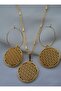 Jewelry set - gold color - - 2