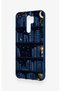 Redmi 9 Compatible Night-Themed Bookshelf Patterned Silicone Case - 4