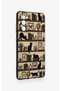 Samsung S20Fe Compatible Vintage Black Cat Patterned Silicone Case - 3