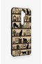 Oppo A5 2020 Compatible Vintage Black Cat Patterned Silicone Case - 3