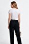 Leopard stone detailed pants with elasticated leg - 2