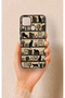 Realme C25 Compatible Vintage Black Cat Patterned Silicone Case