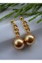 Earrings - Gold Color -