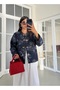 Ethnic Patterned Premium Denim Jacket - 4