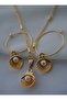 Jewelry set - gold color -