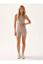 Motion High Waist Pocket Shorts Mink