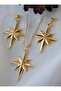 Jewelry set - gold color - - 4