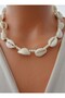 Necklace - White -