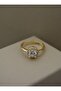 Baguette Ring - Gold Color - - 2