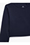 Slim Fit Long Sleeve Crew Neck Crop Sports T-Shirt - 7