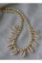 Necklace - White - - 5