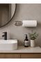 Adhesive Stainless Steel Paper Towel Holder