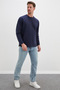 Printed crew neck sweatshirt - 7