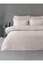 Cloud Embroidered Cotton Satin Double Duvet Cover Set