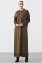 Pola Yaka Rayon Dress Brown