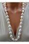 Necklace - White -