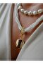 Necklace - White - - 2
