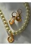 Jewelry set - gold color - - 2